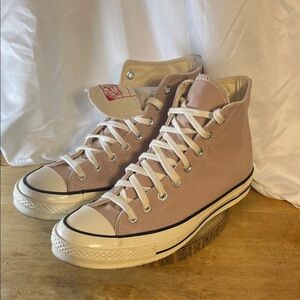 Converse Chuck Taylor Light Pink Mauve High-Tops Womens Size 10.5
